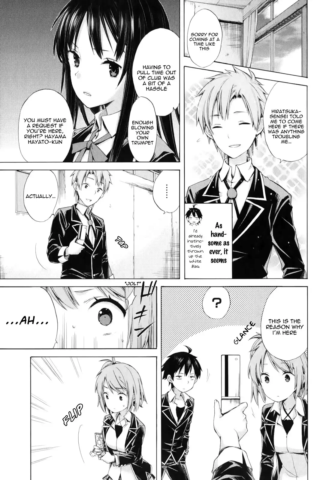 Yahari Ore no Seishun Love Come wa Machigatteiru. Chapter 8 21